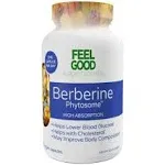 Feel Good Superfoods Berberine Phytosome High Absorption (120 ct)