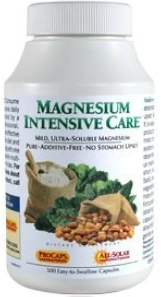 Andrew Lessman Magnesium Intensive Care 200mg Mild Ultra-Soluble Magnesium, Supports Nerves, Muscles, Brain and Heart