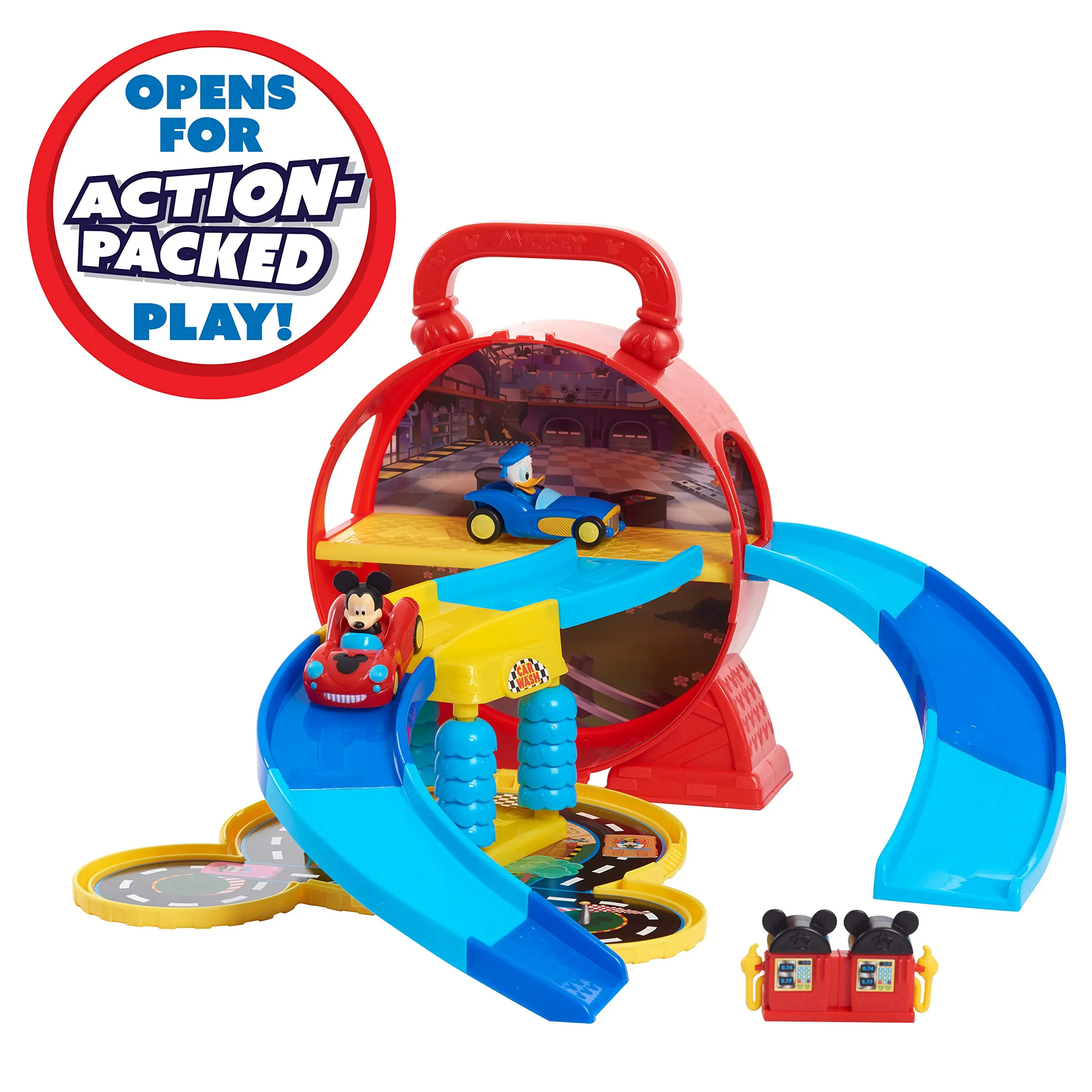 Figure and Vehicle Playset  and Toddler Toys, 11 inches