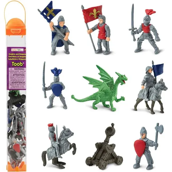 Safari LTD Knights & Dragons Toob