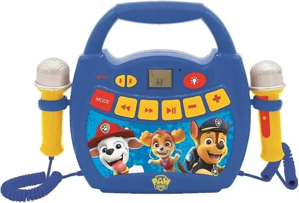 Lexibook Paw Patrol Portable Karaoke Digital Player