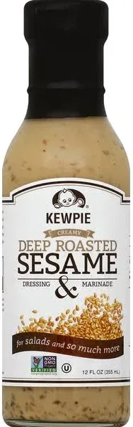 Kewpie Creamy Deep Roasted Sesame Dressing & Marinade (12 fl oz)