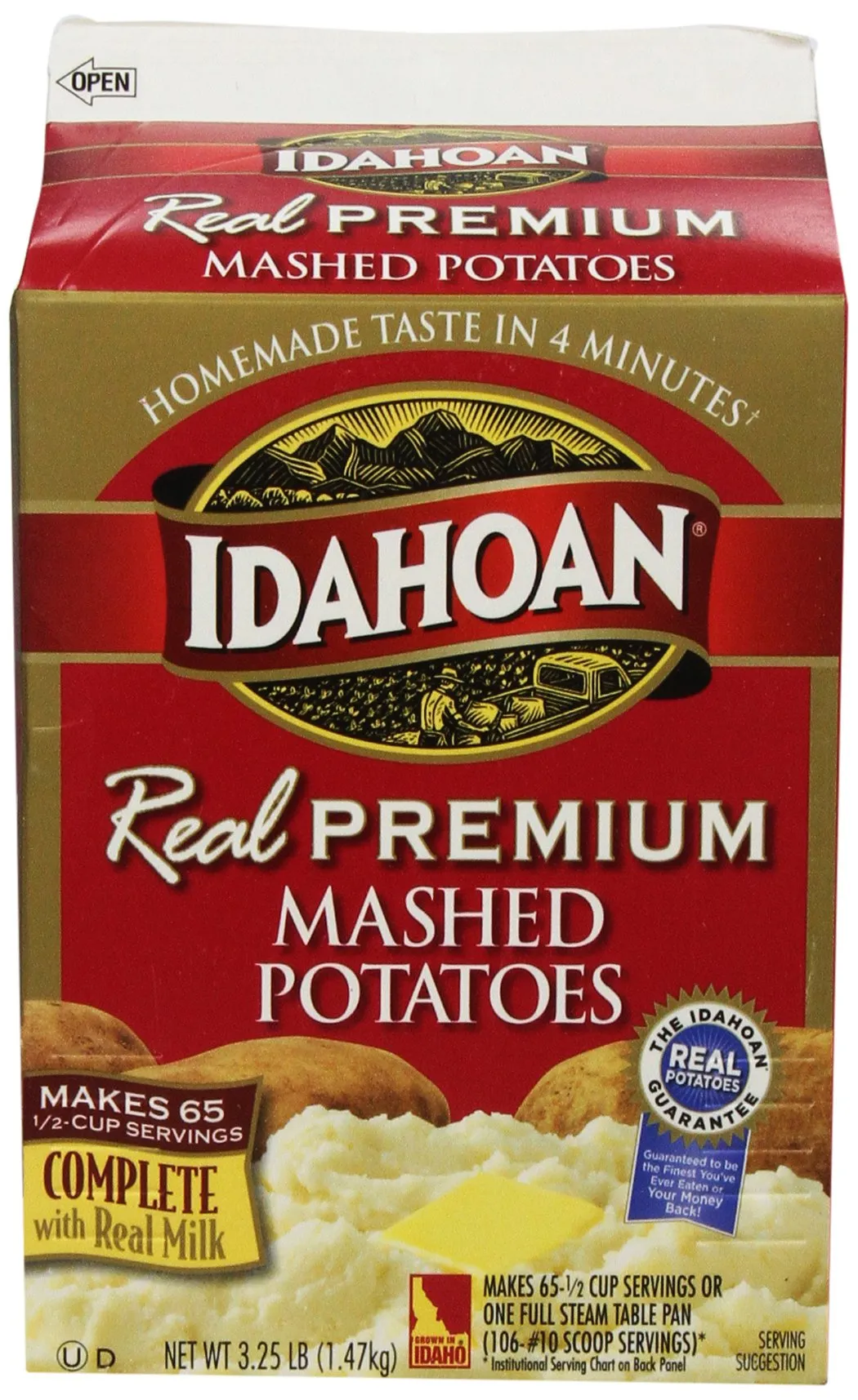 Idahoan Real Premium Mashed Potatoes