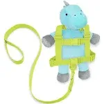 Travel Bug Toddler 2-in-1 Safety Harness, Dinosaur- Teal/Grey