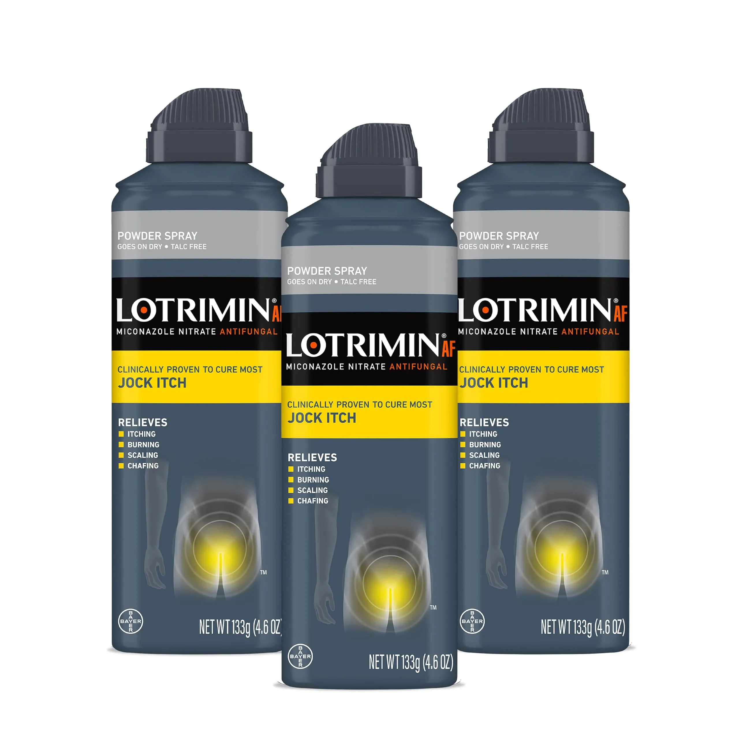 Lotrimin AF Jock Itch Antifungal Powder Spray