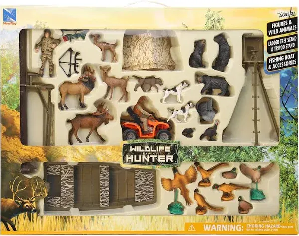 New Ray Deluxe Hunting Playset