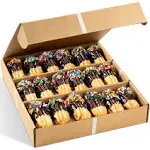 Italian Cookies Gift Basket | Chocolate Covered Cookies | 15 Cookies Individu...