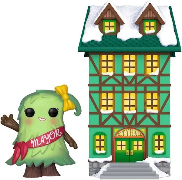 Funko Pop! Town Holiday Town Hall Mayor Patty Noble