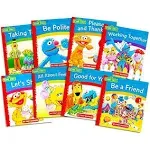 Sesame Street Elmo Manners Books for Kids Toddlers - Set of 8 Manners