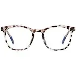 ANDWOOD Blue Light Blocking Glasses Women Computer Small Face Clear Bluelight Blocker Eyeglasses Frame Square Leopard