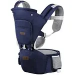 Baby Carrier: 6-in-1 Ergonomic Soft Baby Holder Carrier with Hood for All