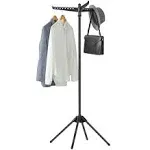 SONGMICS Clothes Drying Rack Black / 1-Tier