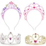 Melissa &amp; Doug Dress-Up Tiaras for Costume Role Play (4 pcs)