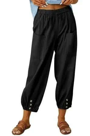 Women's Drawstring Joggers with Pockets