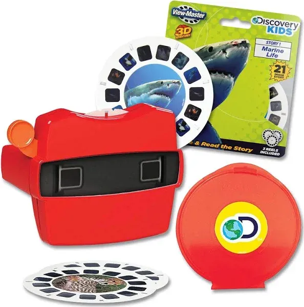 Schylling View-Master & Discovery Kids Reels with Bonus Marine Life Set