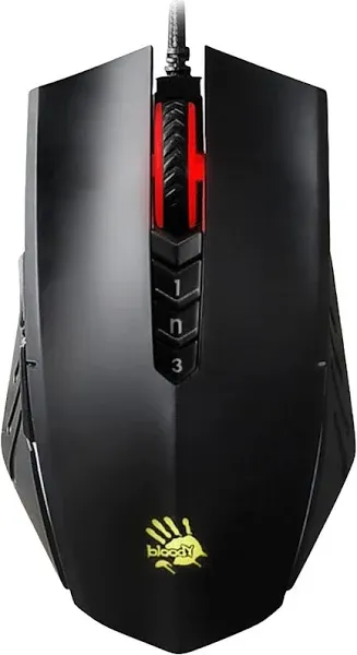 Bloody A70X Optical Gaming Mouse with Light Strike (LK) Switch &amp; Scroll - Fully 