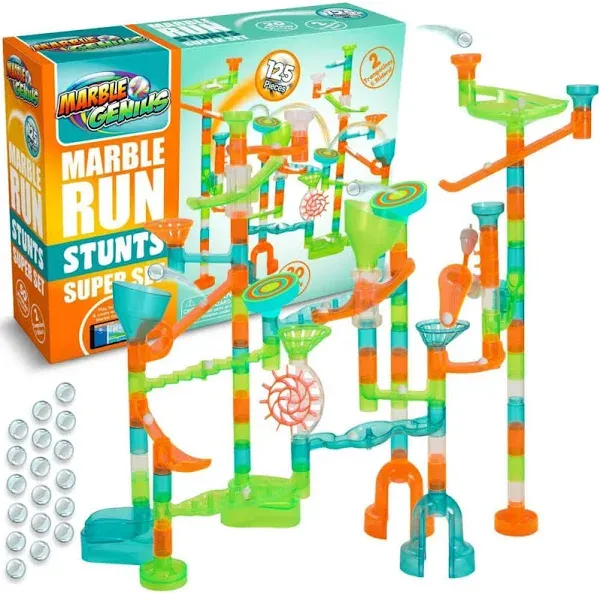 Marble Genius Marble Run Stunts Super Set