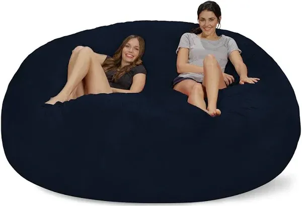 Chill Sack Giant 8' Memory Foam Furniture Bean Bag Chair