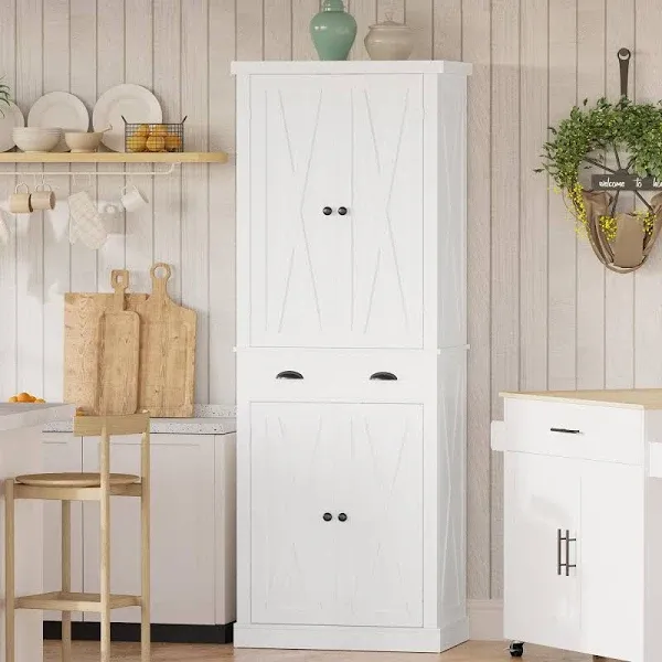 Ironck Kitchen Pantry Storage Cabinet