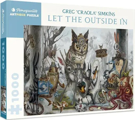 Greg Craola Simkins Let The Outside In 1000-Piece Jigsaw Puzzle