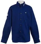 ARIAT Boy's Team Logo Twill Shirt 10030164