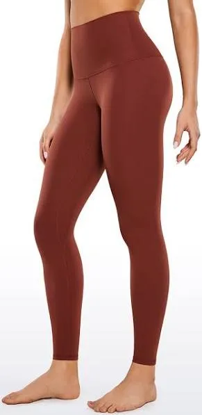 CRZ YOGA Butterluxe Super High Waisted Workout Leggings 25 Inches Over Belly