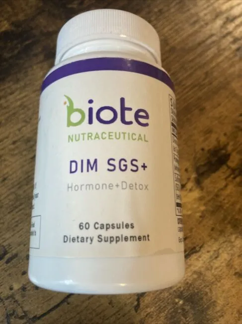 Biote Nutraceuticals - DIM SGS + - Hormone + Detox (60 Capsules)