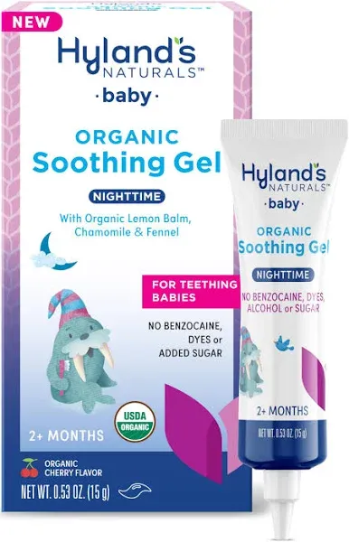 Hyland&#039;S Naturals Baby Organic Soothing Gel Night  Damage Box