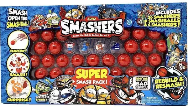 Smashers Zuru Series 1 Super Pack