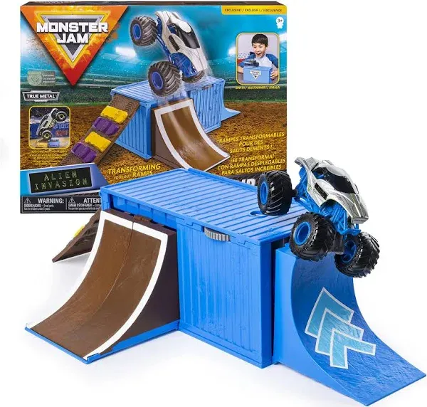 Monster Jam Ship It & Flip It Transforming Playset