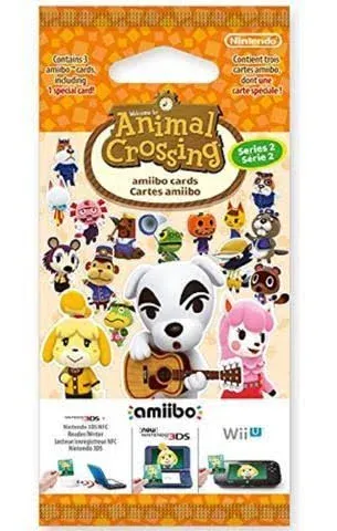 Animal Crossing: Happy Home Designer Amiibo Cards Pack - Series 2 (Nintendo 3DS/Wii U)