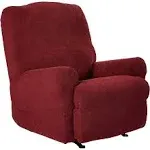 Stretch Piqué One Piece Large Lift Recliner Slipcover | Form Fit | Machine Washable