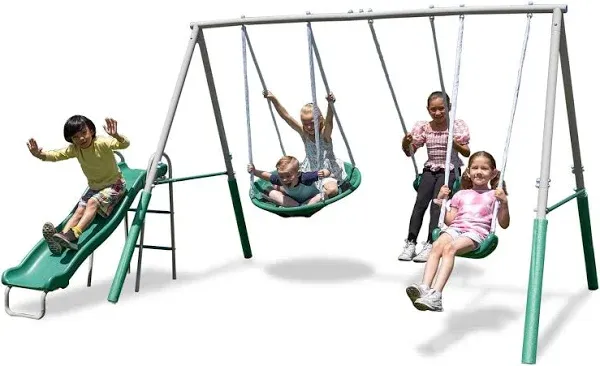 The Swing Company Northridge Metal Swing Set