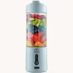 Personal Portable Smoothie Blender That Crush Ice - Light Blue