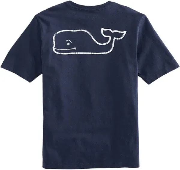 Boys' Vintage Whale Short-Sleeve Pocket Tee