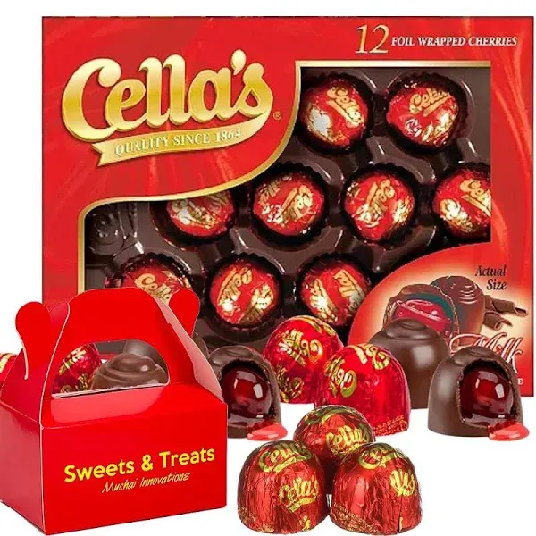 Muchai Innovations Cella's Milk Chocolate Covered Cherries