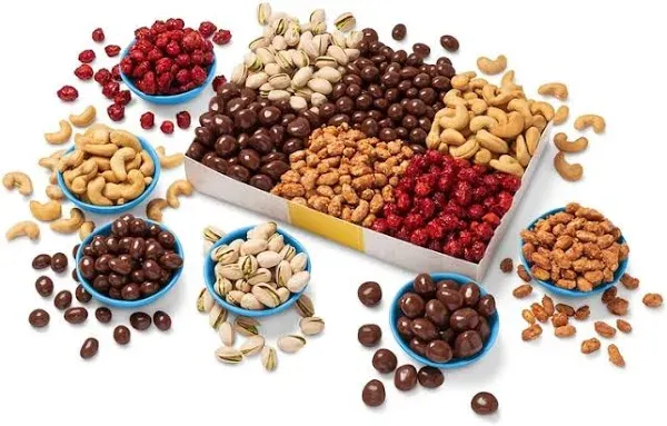 Nuts.com Large Mixed Nut Sampler Gift & Party Trays