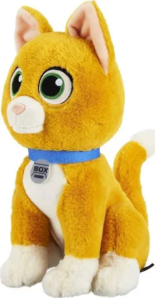 DISNEY Buzz Lightyear Companion Sox Cat Interactive Talking Plush TESTED, Mattel