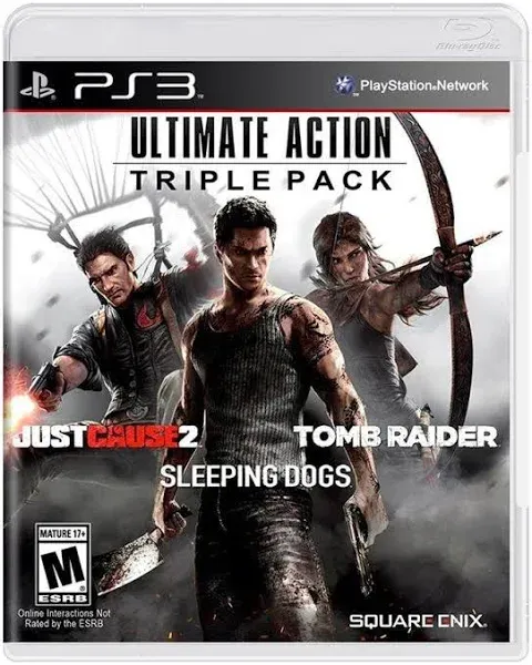 Playstation 3 - Ultimate Action Triple Pack | Retrograde Gaming and Collectibles