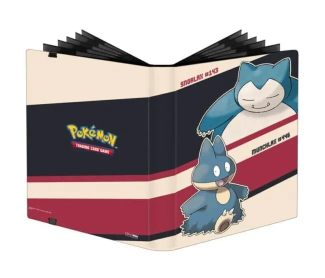 Pokemon UP Snorlax and Munchlax Portfolio (4 Pocket)