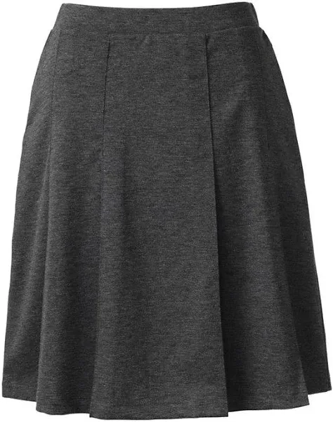 Lands' End Women's Ponte Pleat Skirt