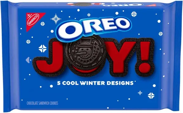 OREO Red Creme Chocolate Holiday Limited Edition Sandwich Cookies - 18.71 Oz