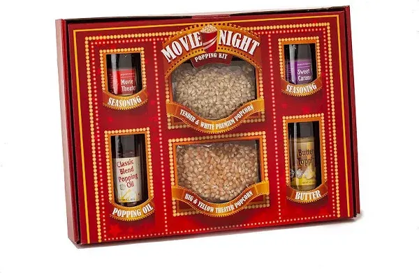 Wabash Valley Farms Mini Vintage Movie Night Marquee Gift Set