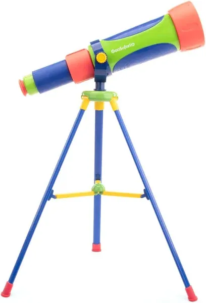 Geosafari Jr. My First Telescope Toy, STEM Toy, Boys &amp; Girls Ages 4+