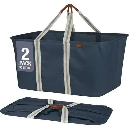 CleverMade Collapsible Laundry Tote LUXE