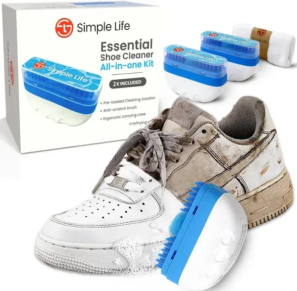 All-in-1 Sneaker Cleaner Kit | Sneaker Cleaner, White Shoe Cleaner, Tennis Sh...