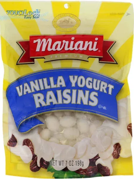 Mariani Raisins Vanilla Yogurt