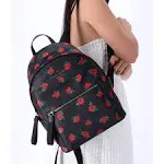 Kate Spade Chelsea Rose Toss Printed Medium Backpack NWT $345