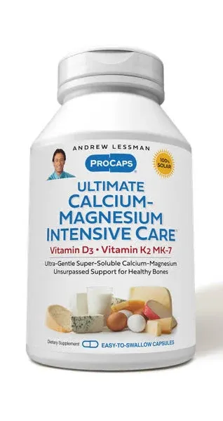 Ultimate Calcium-Magnesium Intensive Care - 720 Capsules - 23397098 | HSN