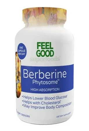 Feel Good Superfoods Berberine Phytosome High Absorption